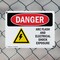 Signmission ARC Flash And Electrical Shock Danger Sign, Plastic, 10in W x 7in L, 2PK OS-2PACK-DS-P-710-L-2236 - alternate 2
